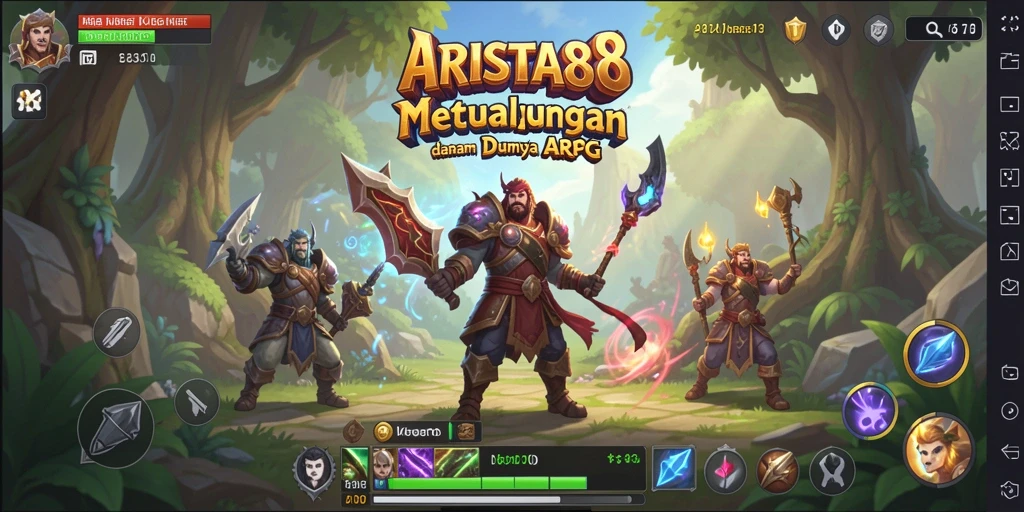 Tampilan gameplay ARISTA88 yang menegangkan dan penuh aksi.