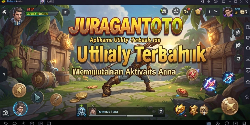 Tampilan antarmuka JURAGANTOTO yang sederhana dan user-friendly.