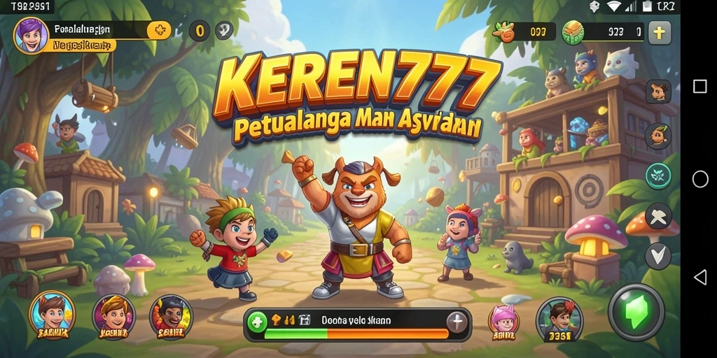 Tangkapan layar KEREN777 menampilkan aksi gameplay yang seru dan penuh tantangan.