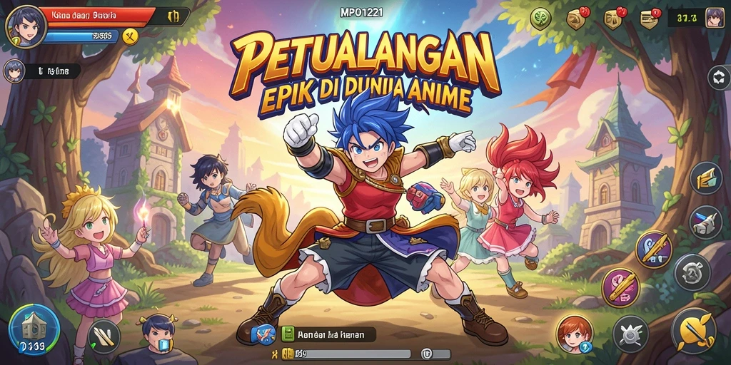 Tampilan visual menakjubkan dari gameplay MPO1221 yang mendebarkan.