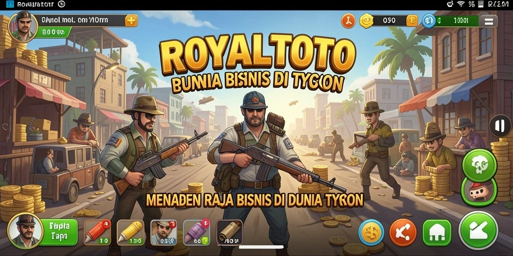 Tampilan gameplay seru dan menantang dalam ROYALTOTO.