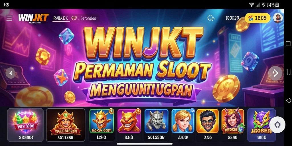 Tampilan gameplay Slot yang menarik dan mendebarkan dari WINJKT.